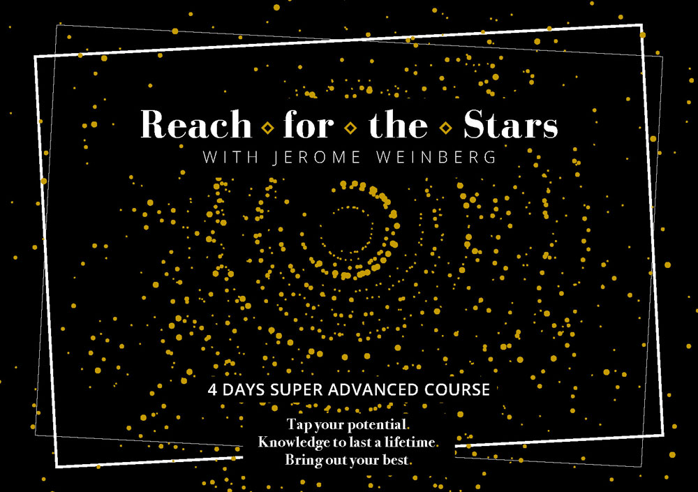 REACH FOR THE STARS – WITH JEROME WEINBERG - 27 TO 30 MARCH 2020, MILANO - ITALY