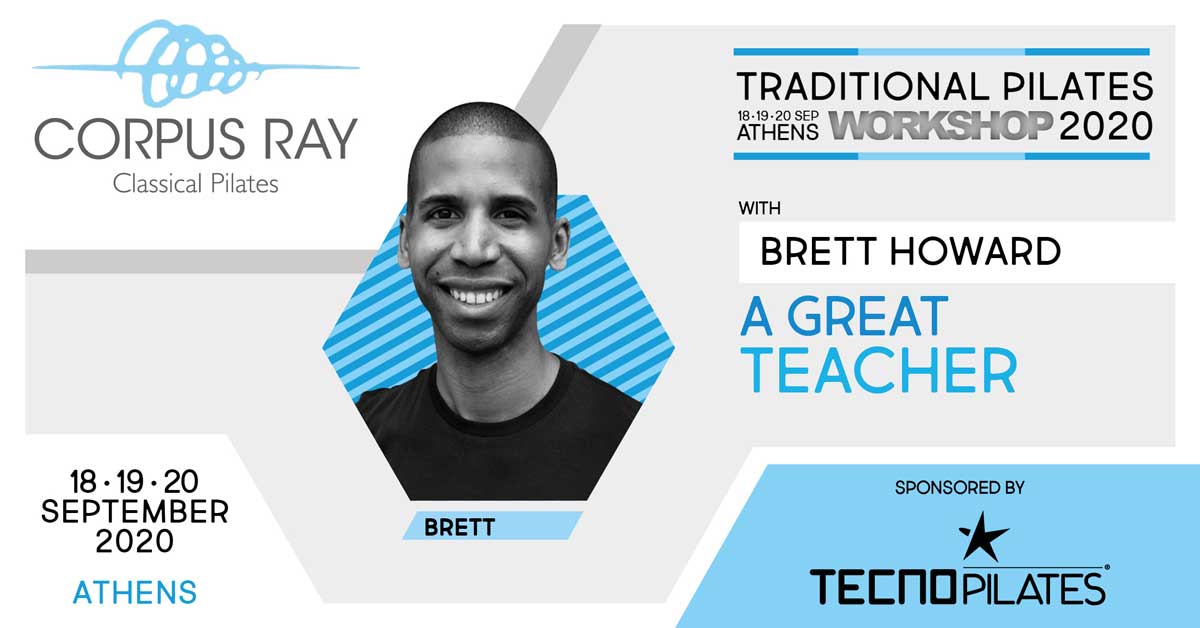 TRADITIONAL PILATES WORKSHOP ATHENS 2020 WITH BRETT HOWARD